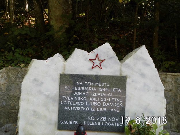 Skrunjeno Sp. znamenje Ljubi Bavdek 19.8.18
