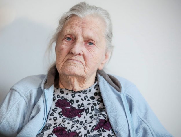 Narodna herojinja Andreana Družina Olga v domu 2019. foto-uros hocevar Delo