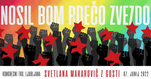 Nosil bom rdečo zvezdo 2022