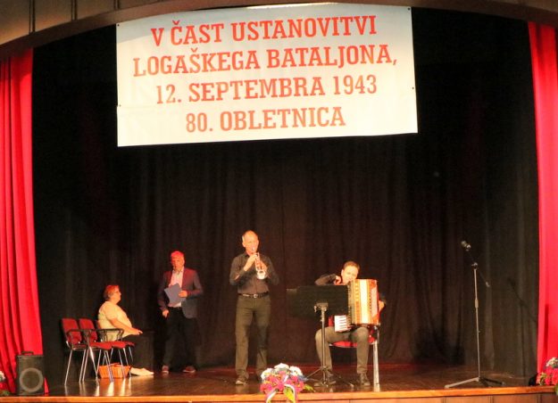 1. Nastop v čast ustanovitvi Logaškega bataljona 1943-2023